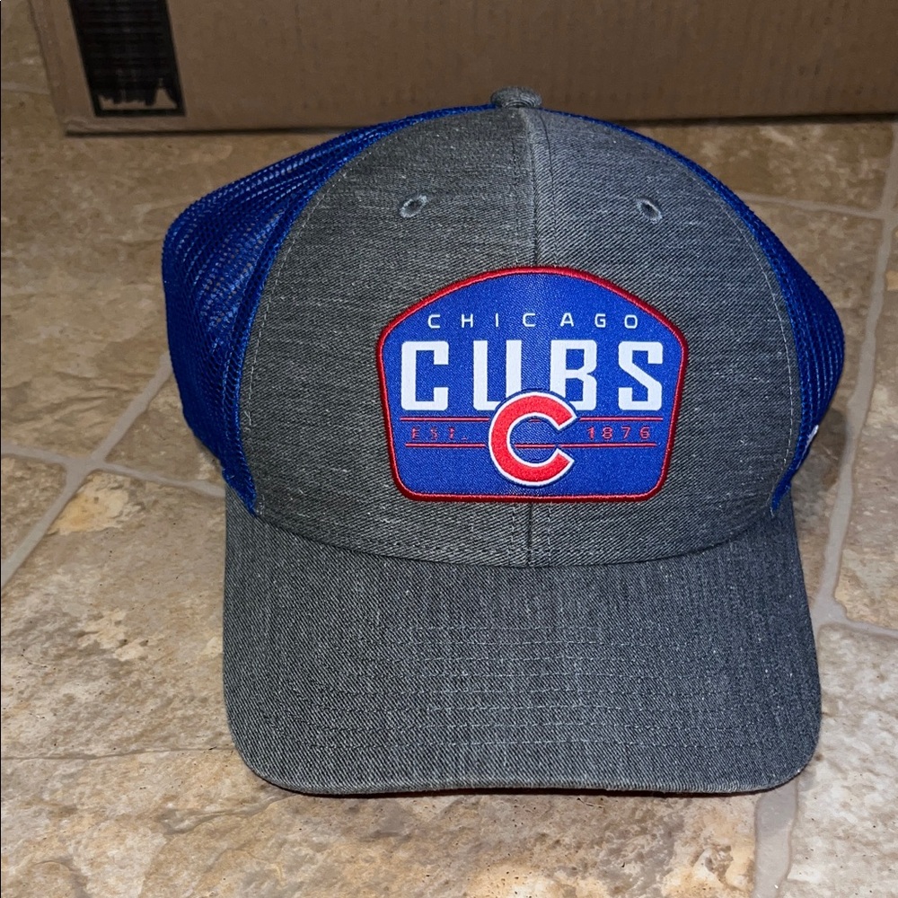 Chicago Cubs Blue and Gray Cap